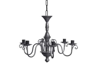 שנדליר מרקש 6 קנים שחור