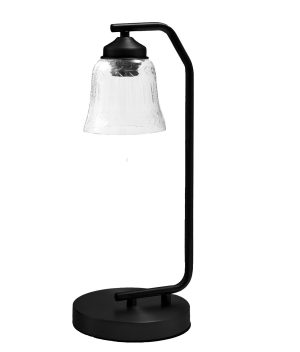 מנורה שולחנית שחורה+AM16