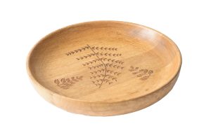 מגש עגול חריטה