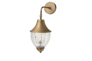 זרוע פליז נחושת ברוז' + זכוכית 245