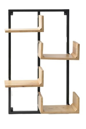 מדף קיר מחולק רביעיה