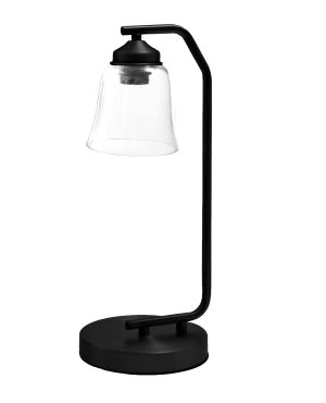 מנורה שולחנית שחורה+AM16P