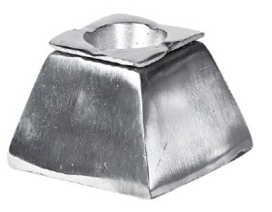 מאפרה כסף מרובעת L