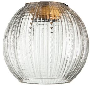 מנורת זכוכית פסים