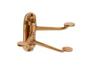 מתלה שלישיה מתכוונן קטן נחושת