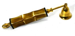 כלי נר עץ מרובע