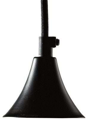 חובק קונוס מחושמל שחור (גובה 7 קוטר 7 )