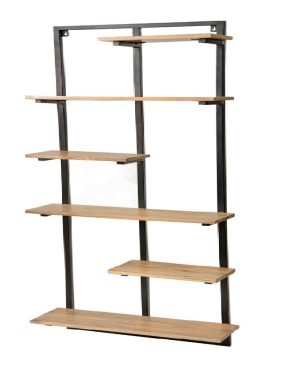 מדף קיר מחולק XL