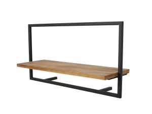 מדף מסגרת 65 שחור