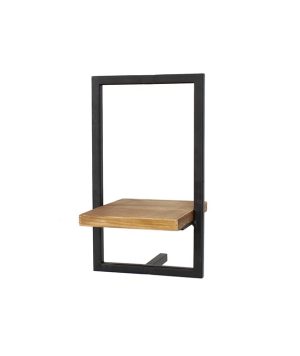 מדף מסגרת 20 שחור