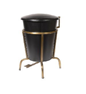 פח דקורטיבי שחור קטן