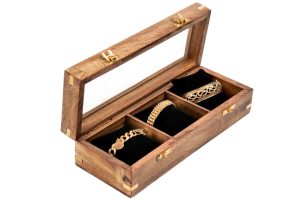 קופסת תכשיטים עץ