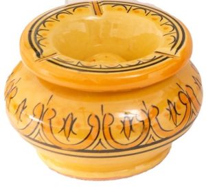 מאפרה M צהוב