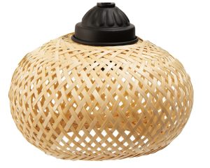 מנורת קש עגולה קטנה