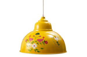 מנורת פעמון ילדים צהוב