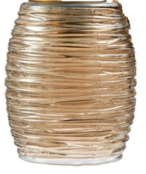 מנורת זכוכית אמבר