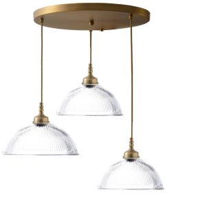 צלחת נחושת + זכוכיות 800