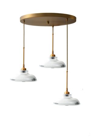 צלחת נחושת+ זכוכיות 817