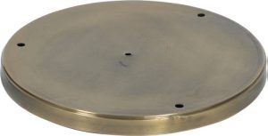 צלחת שלישיה ריקה 45 נחושת