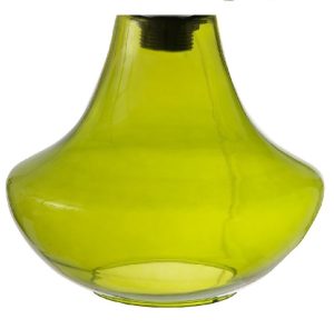 מנורת זכוכית ירוקה