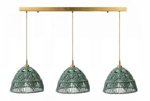 פלטה מטר נחושת+ פעמוני מקרמה