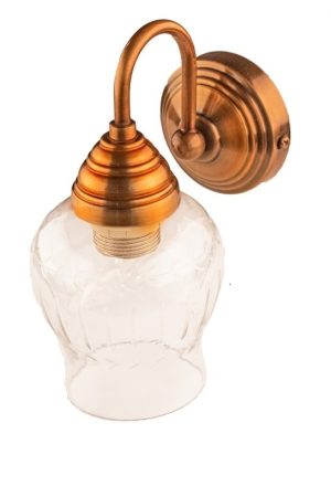 זרוע קשת דיזיין נחושת+ זכוכית 173