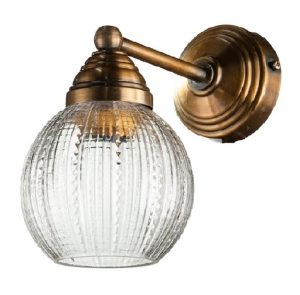 זרוע ישרה דיזיין נחושת+ זכוכית 650