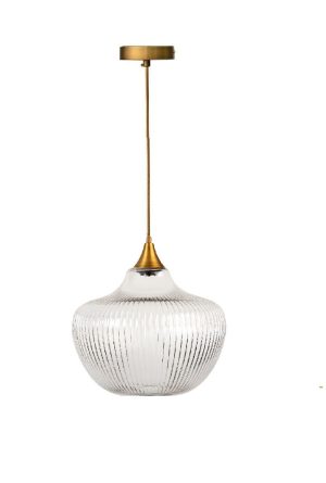 מנורת תלייה זכוכית 124