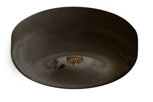 מנורת זכוכית ירוקה צפה