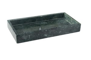 מגש מלבני שיש ירוק