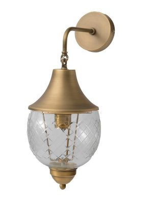 זרוע פליז נחושת ברוג'+ זכוכית 244