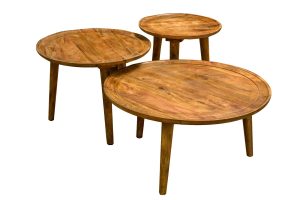 סט שולחנות שלישיה טרויה