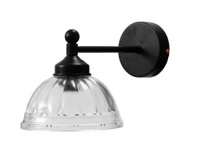 זרוע ישרה שחורה+ זכוכית 788