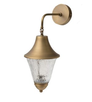 זרוע פליז נחושת ברוז' + זכוכית 789