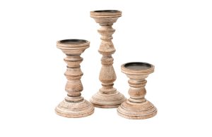 סט פמוטים עץ שלישיה גוטייה