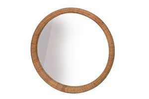 מראה ראטן עגולה L