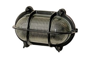 מוגן מים אובלי שחור