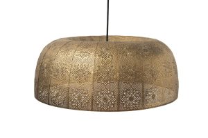 מנורת ברזל מרוקאית קוטר 50