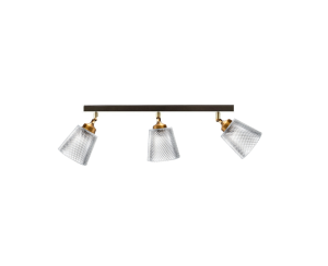 פס מרחף נחושת שלישיה+ זכוכיות 709