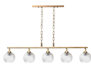 מתלה חמישייה נחושת + זכוכיות 799