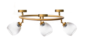 חישוק צמוד תקרה+ זכוכיות 798