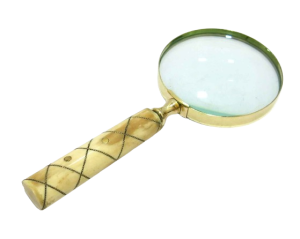 זכוכית מגדלת ידית קרם