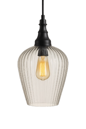 מנורת תלייה צרה זכוכית