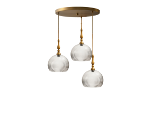 צלחת נחושת  + זכוכיות 694