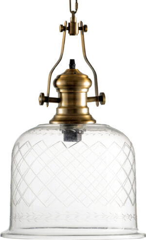 מנורת זכוכית לסלון