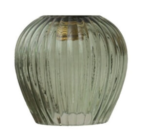 מנורת זכוכית ירוקה