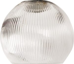 מנורת זכוכית עגולה