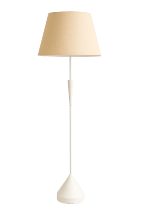 מנורת עומדת לבנה