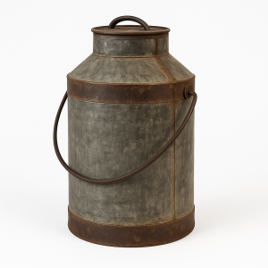 דלי חלב וינטג'