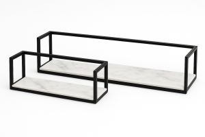 סט מדפים וילג' שיש